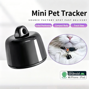 Traceur GPS intelligent et léger <span class=keywords><strong>pour</strong></span> animaux de compagnie, étanche, compatible Android et Apple, anti-perte, modèle 2026, en promotion - Product Image 4