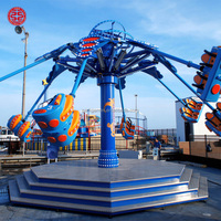 Sillas Voladoras Giratorias de Parque de Atracciones Extremas, Tipo Jet Espiral, en Venta