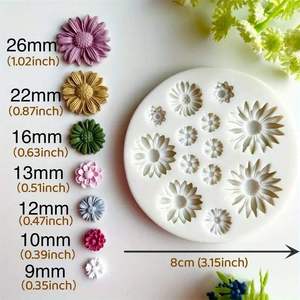 แม่พิมพ์ซิลิโคนอเนกประสงค์อุปกรณ์ทำขนมและอบเค้กสำหรับงานฝีมือแบบ DIY - Product Image 4