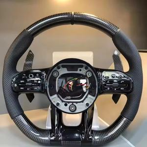 Volante per Auto per <span class=keywords><strong>Mercedes</strong></span>-Benz AMG Classe A, Classe <span class=keywords><strong>B</strong></span>, Classe C, Classe E, Classe S 2010-2021 <span class=keywords><strong>Serie</strong></span> Completa W213 G63 C63 C190 W253 - Product Image 1