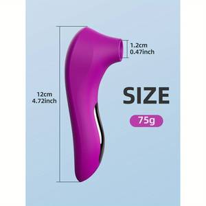 Rechargeable 7 Mode Clitoral G Spot <b>Vibrator</b> with Nipple Stimulator Silicone Adult Toy for Women - Product Image 5