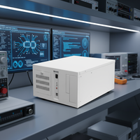 Computadora Integrada de Montaje en Pared HVAEIPC 3U |   Estación de Trabajo Basada en Linux con Procesador Core I3/I10/I11/I7 de Cuatro Núcleos, Wi-Fi, RS232, 4G y Software Integrado