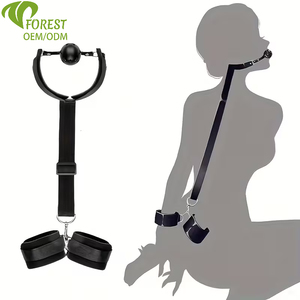 TTFOREST メンズSMボンデージギャグ拘束フルセット-耐久性のある防水大人用セックストイ男性用セックストイボックスフルセット - Product Image 1