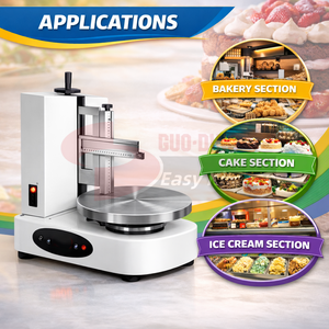 Macchina per Decorazione Torte ad Alta Efficienza, Spalmatrice per Crema e Burro - Product Image 5