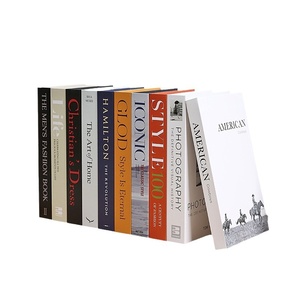 Libri Finti Pieghevoli in Carta Patinata Stile <span class=keywords><strong>Inglese</strong></span> Moderno, <span class=keywords><strong>Arredamento</strong></span> Minimalista per Casa, Oggetto Decorativo Creativo - Product Image 5