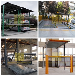 Ce Chứng Nhận Thủy Lực Pit Xe Nâng Trong Mặt Đất Thiết Bị Đỗ Xe Cho Nhà Để Xe Tư Nhân <span class=keywords><strong>2</strong></span>-Bài Xi Lanh Thang Máy Cubic Ẩn Bãi Đậu Xe - Product Image 4