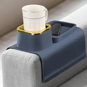 Porte-gobelet en Silicone de qualité alimentaire-le porte-boisson pour votre canapé canapé Caddy pour le milieu du canapé canapé accoudoir plateau Table