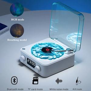 Mini <b>Retro</b> White Noise Bluetooth <b>Speaker</b> Portable Vintage Sleep Aid Bluetooth <b>Speaker</b> Subwoofer With RGB Light Support TF Card - Product Image 2