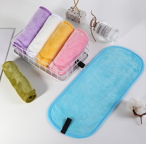 Serviette en flanelle réutilisable, <span class=keywords><strong>démaquillant</strong></span> pour le visage, tampon en microfibre, lingette nettoyante pour le visage, outil de nettoyage de la <span class=keywords><strong>peau</strong></span> - Product Image 2