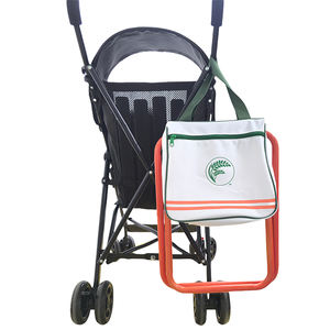 Cesta de almacenamiento cuadrada compacta Silla plegable portátil con bolsa de tela Oxford Taburete de pesca - Product Image 6