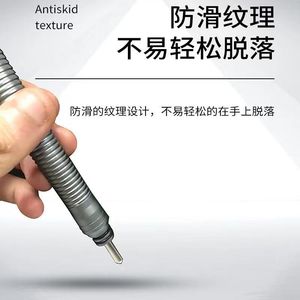 TE-795 Mobile Phone Glass Back Cover Breaking Tool High Carbon Steel Silver Gray Repair Pen - Product Image 3