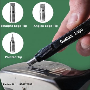 3-trong-1 cấp bằng sáng chế Golf Câu lạc bộ công cụ groov Mài sạch xiên thẳng Spike thay thế lời khuyên cho sắt nêm - Product Image 6