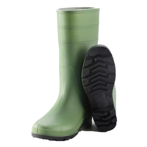 Bottes de pluie Wellington en PVC imperméables, antidérapantes, tendance, personnalisées, pour hommes, YL6071 - Product Image 6