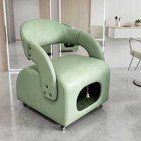 Fauteuil lounge en peluche pour animaux de compagnie, abri pour chat, fauteuil partagé humain-animal avec tunnel pour chambre et salon, vente en gros