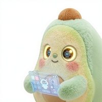 Jouet en peluche interactif AI en forme de fruit, mini-machine d'apprentissage avec batterie au lithium, jouet éducatif doux et câlin pour enfants