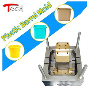 Fornecedor de Moldes de Balde de Plástico PP ABS Durável, Soluções de Moldagem de Barris Industriais, Fábrica de Moldagem por Injeção de Plástico - Product Image 1