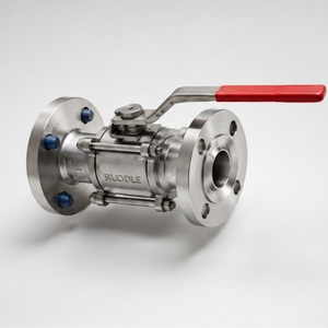 Vanne à boisseau sphérique à passage plein en acier au carbone CF8 CF8M, 1 pièce, à bride, 150 lb, à commande par levier, pour contrôle du débit d'eau industriel, avec joint PTFE Sealmech - Product Image 4