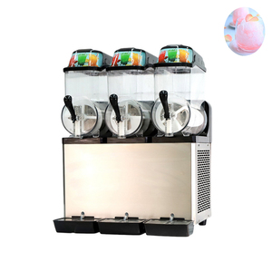 Quality High Strength 1 2 3 Tank Frozen Drink Slush Smoothie Maker Electric Snow Melting Machine - Product Image 5