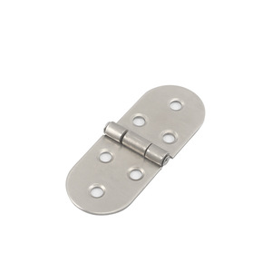 Bisagra Redonda de Acero Inoxidable con Esquinas Redondeadas, 4mm de Grosor, para Muebles, Montaje Superficial, Duradera, Antioxidante, Fácil Instalación - Product Image 5