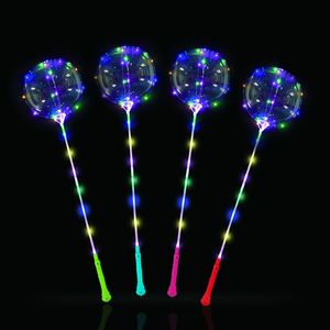 Neonglo Leuchten PVC Led Bobo Ballon Herz Stern Dinosaurier Runde Formen für Geburtstag Hochzeits feier Dekoration oder Spielzeug Geschenke - Product Image 4