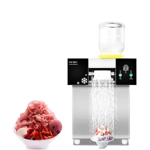 Commercial Auto Snowflake Ice Bingsu Machine Water Cooled Shaved Ice Maker And Slushie Equipment Snow Ice Maker