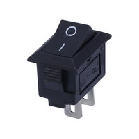 SPST 2 ports on Off résistant à la chaleur petit interrupteur KCD1 250V Auto Boat CQC 2 broches bascule Mini interrupteur à bascule T85