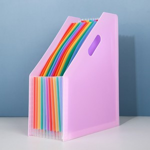 Organisateur de bureau vertical inclinable pour dossiers - <span class=keywords><strong>Rangement</strong></span> compact pour papiers de test et documents d'étudiant - Product Image 5