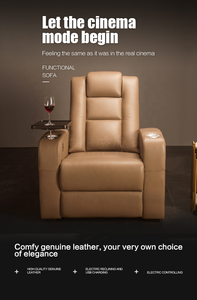 Silla reclinable <span class=keywords><strong>de</strong></span> <span class=keywords><strong>cine</strong></span> en casa <span class=keywords><strong>de</strong></span> lujo individual moderna, nuevo diseño, muebles clásicos <span class=keywords><strong>de</strong></span> cuero, asientos <span class=keywords><strong>de</strong></span> <span class=keywords><strong>cine</strong></span> en casa, sofá eléctrico - Product Image 5