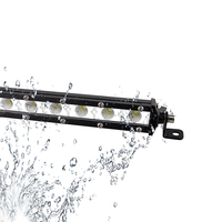 Tempat Super terang 4x4 Barra baris tunggal Bar Led 7 "13" 20 "inci mobil sangat ramping 12V Bar lampu Led untuk Off Road