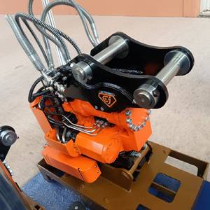 GJEM GJTR-5000 ไฮดรอลิก ทิลท์โรเตเตอร์ หมุนได้ 360 องศา เอียงได้ 134 องศา สำหรับรถขุดขนาด 8-10 ตัน ขายดี - Product Image 5