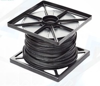 2 Core Cu/cca Wire RG59 + 2C CCTV Câbles coaxiaux pour caméra PVC RG 59 + 2C CCS / CU avec 2C Power Wire Foam PE