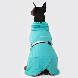 फैक्टरी थोक कस्टम कुत्ते कपड़े सड़क पर गर्मियों में कुत्ते Overwears घुन नियंत्रण कुत्ते कोट - Product Image 2