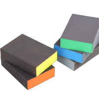 Bloc de papier abrasif en mousse rectangulaire SCORPION STAR OEM, grain 60-220, haute efficacité, pour le métal, le bois, les meubles, abrasif, polissage humide/sec