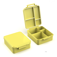 AOHEA Lonchera, boîte à lunch thermique en plastique, récipient alimentaire, ensemble de boîtes à lunch bento réutilisables et mignonnes pour enfants et étudiants