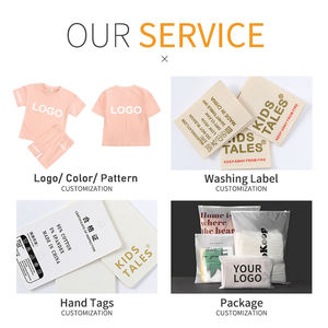 1-13 anni di moda estiva set di abbigliamento per bambine e bambine vestiti carini da ragazzo e da donna 2 pezzi set di pantaloncini da ciclismo in cotone per ragazze - Product Image 3