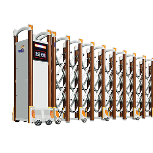 필리핀 야외 자동 슬라이딩 차고 스테인리스 스틸 전동 개폐식 게이트 무선 리모컨 포함 - Product Image 6