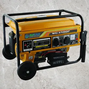 Good Quality Lowest Price From Factory 4.5kw Portable Gas Home Gasoline Generator with Silencer
