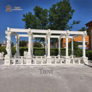 حديقة القلعة ديكور شرفة الرخام النحت الحجر جناح الممرات الطويلة - Product Image 3