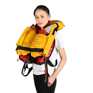 275N Double Chambers Inflatable Life Jacket with Solas MED/EC certificate