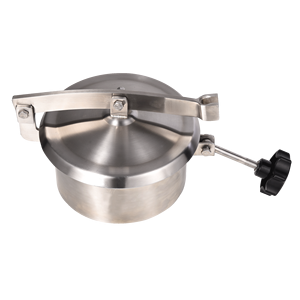 Sanitair Roestvrij Staal Ss304 Ss316l Food Grade Druk Vierkant Luik Mangat Covers Mangat Covers Met Zicht Glas - Product Image 5