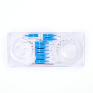 Divisor PLC de Fibra Óptica SC/UPC 1*2 1*4 1*8 1*16, Tubo de Acero - Product Image 3