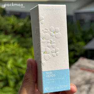 Caja de Regalo de Cartón de Alta Calidad, Biodegradable y Ecológica, con Estampado en Relieve, Diseño de Marca de Moda, para Cosméticos - Product Image 4