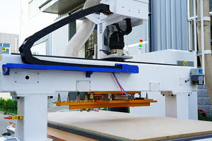 1325 Router CNC de 4*8 pies con husillo de bolas, ATC, nesting, 3 ejes, precisión de 0.03mm, husillo de 9kW, máquina de corte y tallado de madera para cocina - Product Image 4