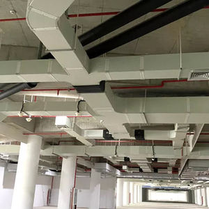 Matériau respectueux de l'environnement sans fibre de panneau de conduit d'<span class=keywords><strong>isolation</strong></span> phénolique en acier de couleur de l'industrie pharmaceutique - Product Image 4