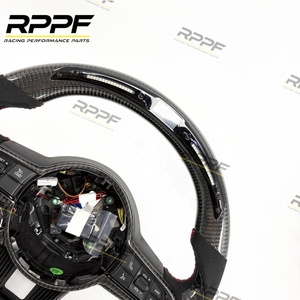 Volant sport personnalisé en cuir et fibre de carbone de haute qualité Rppf pour <span class=keywords><strong>Alfa</strong></span> <span class=keywords><strong>Romeo</strong></span> Giulia <span class=keywords><strong>Stelvio</strong></span> 2017 - Product Image 2