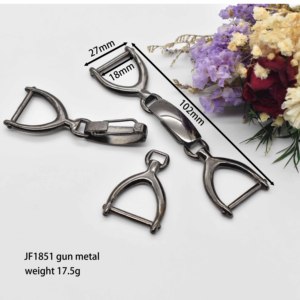 DKL-4 thân thiện với môi bên trong 18 mét phụ nữ trang trí vành đai kim loại khóa với màu sắc khác nhau cho vành đai hoặc giày - Product Image 6