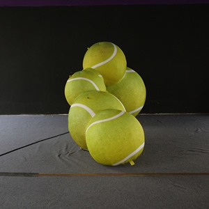 Bola Balon Olahraga Tenis Iklan Tiup Raksasa Kustom dengan Kipas Terpasang untuk Dekorasi Acara Festival Pesta - Product Image 5