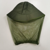 Mosquitera antiinsectos personalizada para pesca al aire libre, sombrero antimosquitos