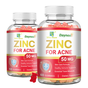 Gummies véganes au zinc Wins Town Daynee, formule de soin de la peau, supplément de sélénium, zinc et magnésium, supplément alimentaire de zinc 50 mg - Product Image 1