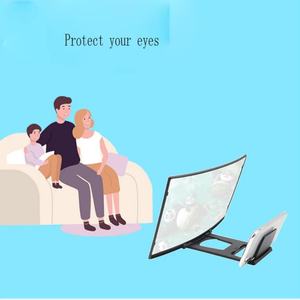 Support de téléphone portable pliable HD de 14 pouces pour écran de téléphone mobile incurvé agrandi en 3D, amplificateur pour smartphone - Product Image 4